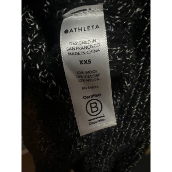 ATHLETA SHASTA V NECK SWEATER SIZE XXS - Picture 5 of 5